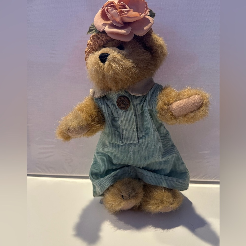 Boyd’s Bear The Boyds Collection Ltd.Jointed Bear Corduroy Dress VTG 1990-1998